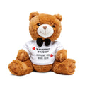 Customizable Teddy Bear with Editable T-Shirt — Personalized Plush Gift