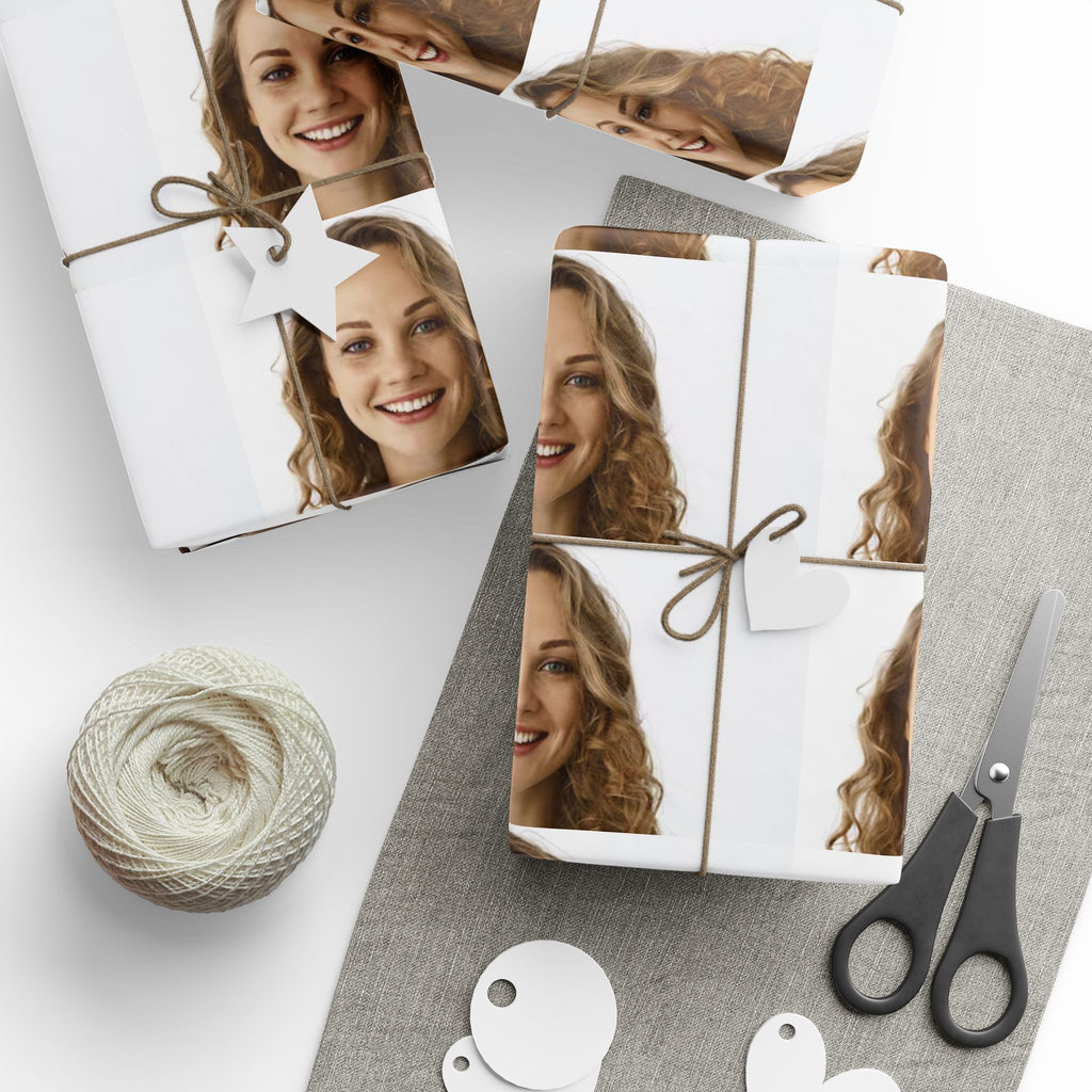 Custom Photo Wrapping Paper — Personalized Gift Wrap with Your Image