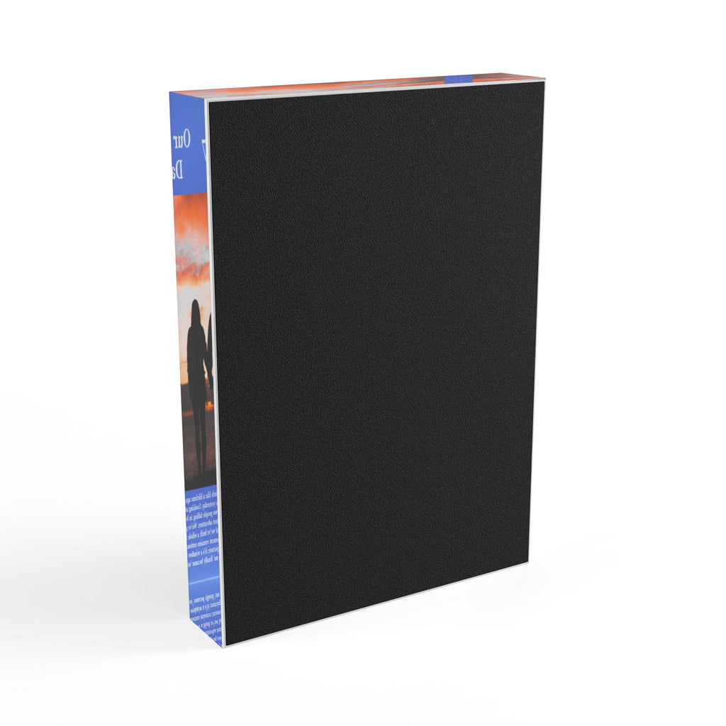 Personalized Photo Block – Custom Date & Message Memory Gift