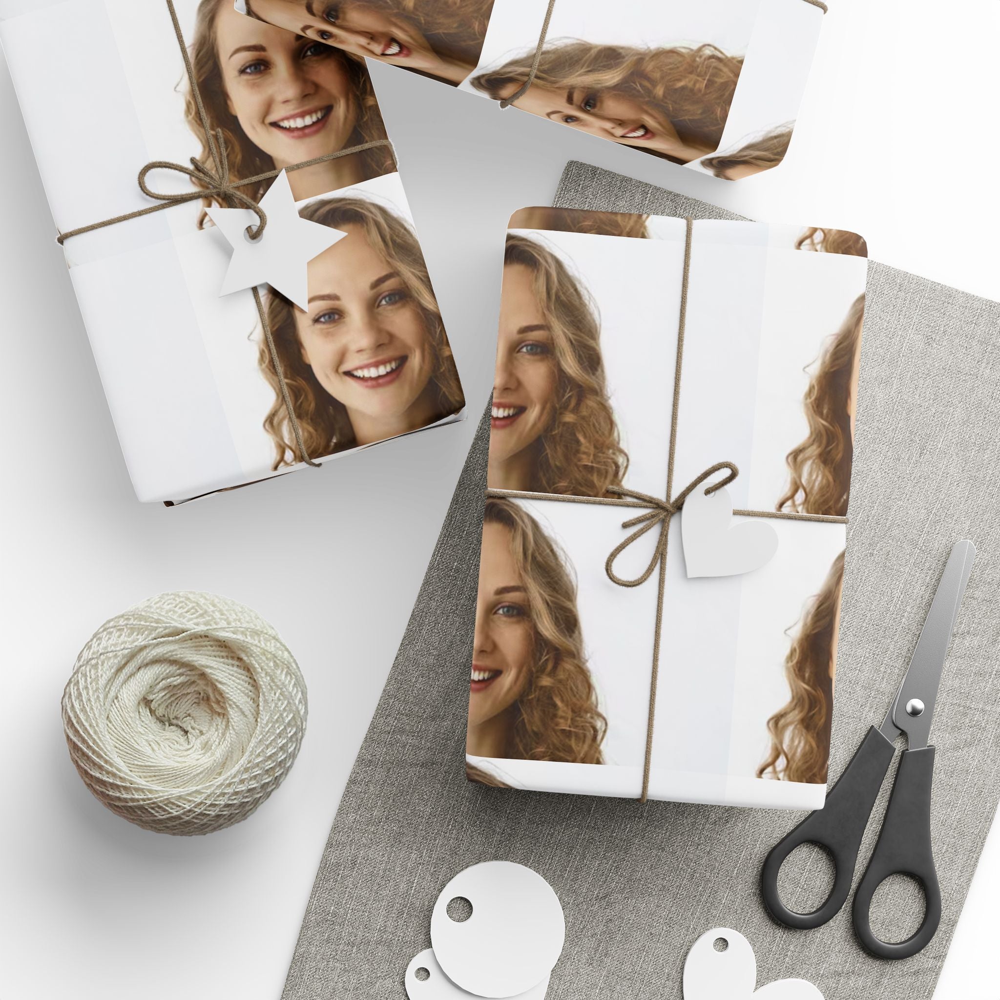 Custom Photo Wrapping Paper — Personalized Gift Wrap with Your Image