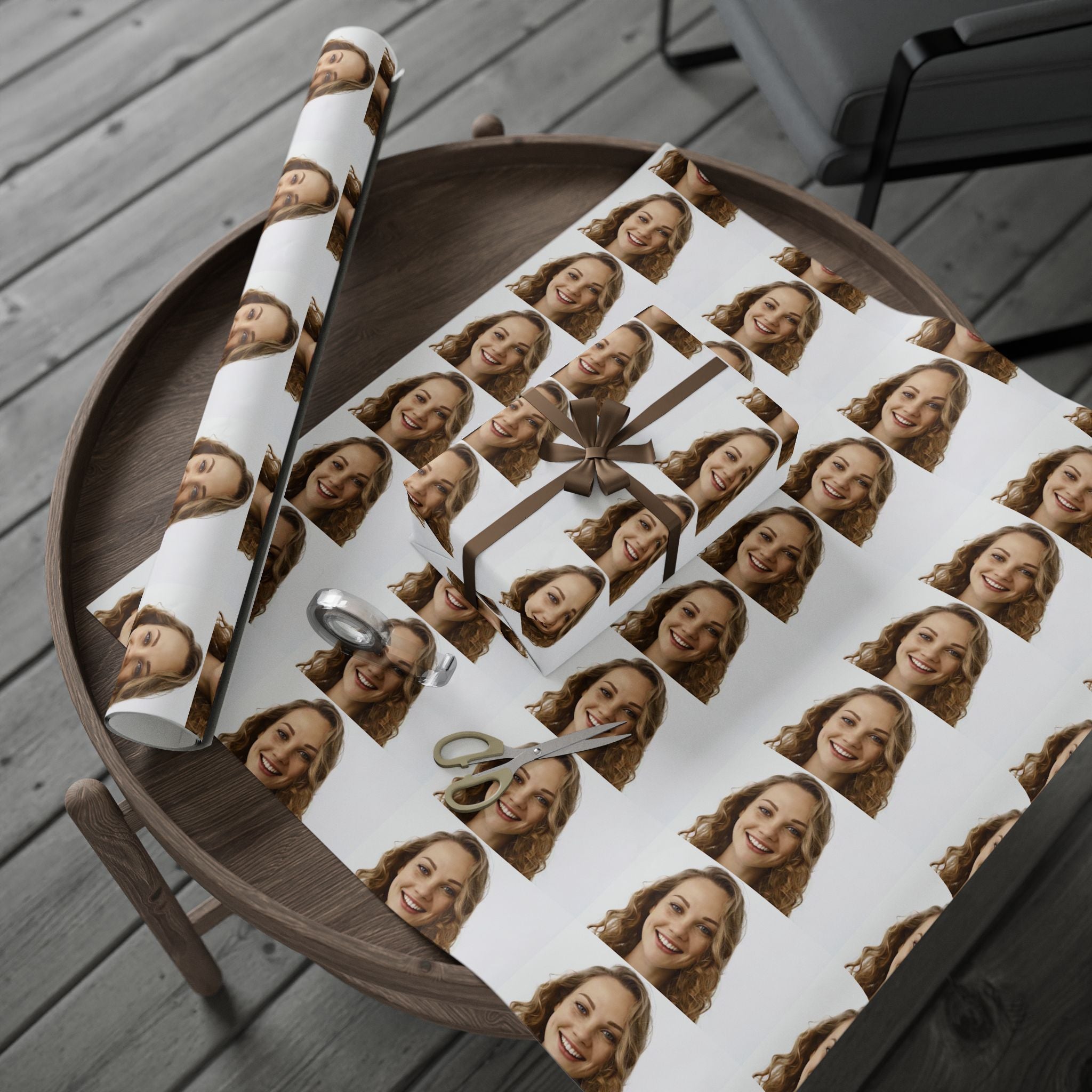 Custom Photo Wrapping Paper — Personalized Gift Wrap with Your Image