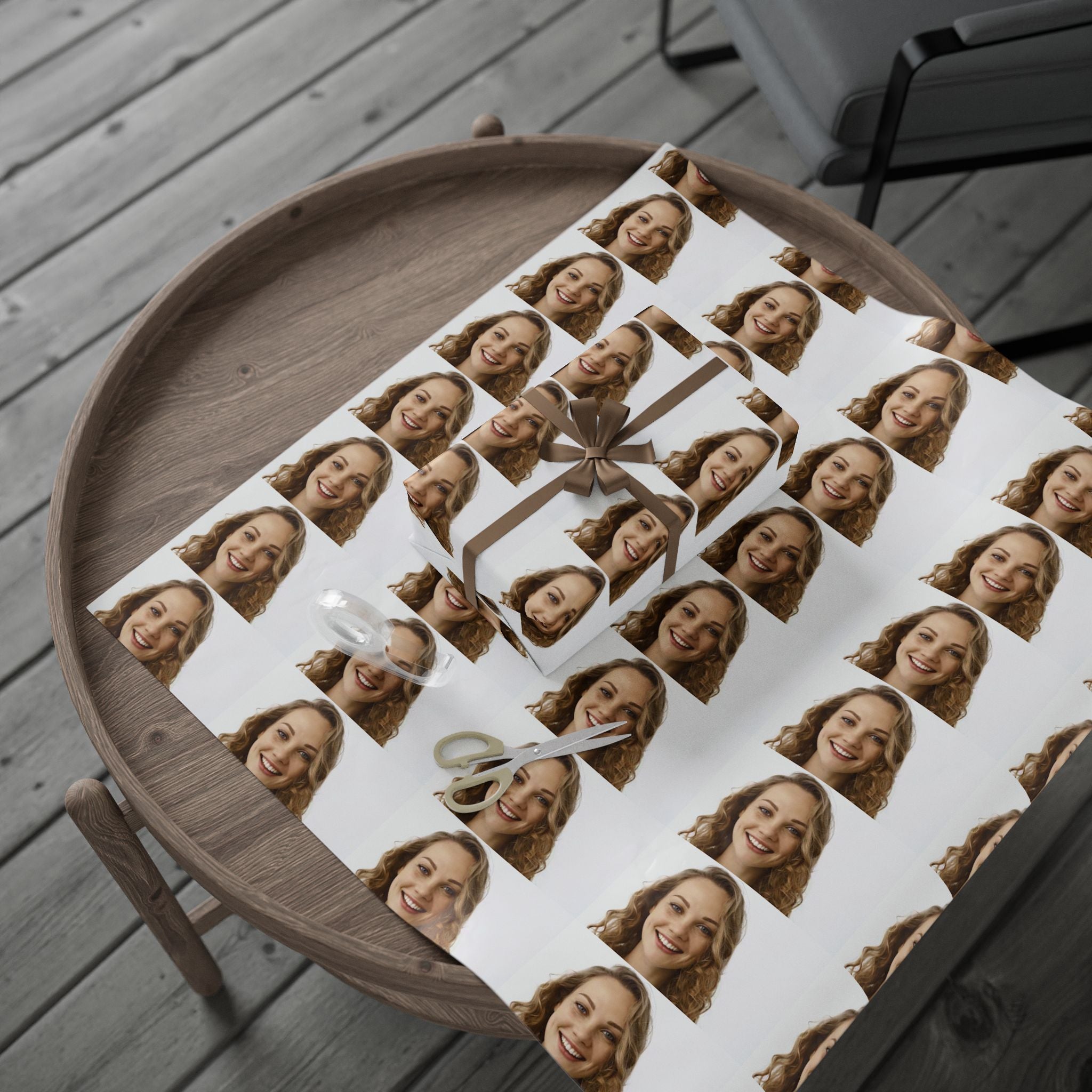 Custom Photo Wrapping Paper — Personalized Gift Wrap with Your Image